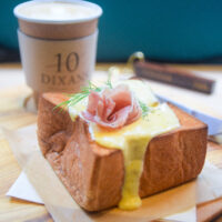 人形町『DIXANS人形町』の厚切りチーズトースト｜東京カフェ